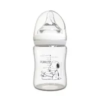 在飛比找樂天市場購物網優惠-宅配滿額免運⭐ 史努比 小米格初生嬰兒寬口玻璃奶瓶 120m