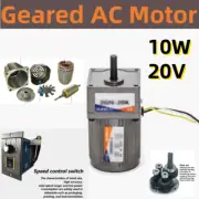 Adjust Speed Controller Electric Motor Variable Adapter Gear Motor Box AC 220V