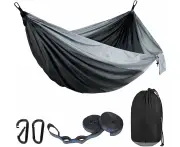 Camping Hammock, Hanging Hammock, Travel Hammock Hiking Hammock Travel Hammock Outdoor Garden Hammock Ultra-Light Travel Hammock