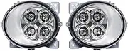 SILILAN Truck Front Bumper Fog Light Front Corner Light Fog Light Assembly Fit for Scania G440 G450 P410 1931614 1931613