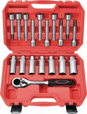 PKTool PT53700 - Shock Absorber Tool Set - 18 Piece 1/2" Drive