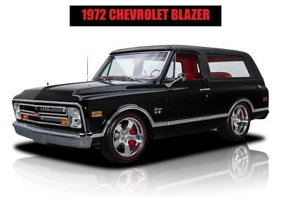1972 Chevrolet Blazer in Black New Metal Sign: 12x16" & Ships Free