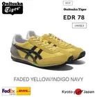 Onitsuka Tiger EDR78 [Leather] ( YELLOW/NAVY ) 1183B411.751 Casual 2025New Color