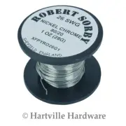Robert Sorby #PYRO26G1 26 SWG 1oz Nickel Chromium Wire Reel