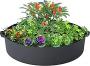 ZtohPyo 15 Gallon Plant Grow Bags, Round Fabric Raised Garden Beds Planter Pots with 2 Handles,Durable Breathe Cloth Planting Bed Gardening Container to Grow Vegetables for Outdoor Plants