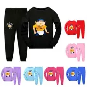 Jeffy Hand Puppet Clothes Long Sleeve Pyjamas Youth Boys Sleepwear T-shirts Pant