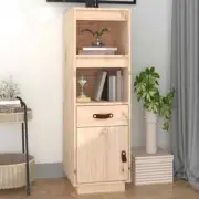 NNEVL Highboard 34x40x108.5 cm Solid Wood Pine