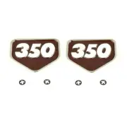 Side Cover Emblem Set of 2 for Honda CB350 CL350 68-69 87128-287-010bm