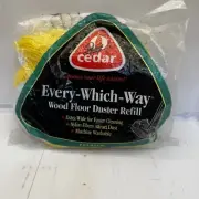New O Cedar Duster Mop Wood Floor Refill Washable Nylon 20” Every Which Way Dust