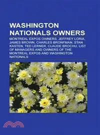 在飛比找三民網路書店優惠-Washington Nationals Owners