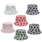 Fisherman Hat Sunshade Leaf Pattern Basin Hat All-match for Outdoor Daily Wear