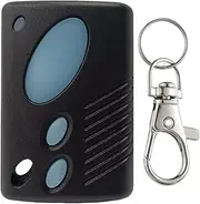 QSDIYRF Garage Remote Replacement for TM-305C 315MHz Garage Door Remote Compatible with Gliderol GRD2000 GTS2000 Motor, Black, 3-Channel, Pack of 1
