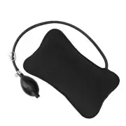 Inflatable Lumbar Support Pillow Manual Press Type Adjustable Lower Back Pa ZO