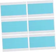 Healvian 6 Double Sided Adhesive Hair Extension Lace Headbands Hair Extension Tape Double Sided Tape Tabs Front Wig Tape Double-Sided Tape Toupee Tape Extension Tape for Hair Pu Light Green