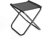 Camping Stool Portable 9" 10" 11" Folding Samll Chair Lightweight Collapsible Picnic Stool with Carry Bag for Adults Hikin Fishin Beach Patio Travel(Black,11in/28cm)