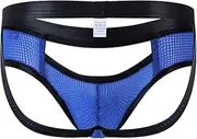 [Generic] Men's Hollow Out G-String Thong Bulge Pouch Mesh Underwear