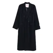 [Fiorucci] Fiorucci Wool-blend Double-breasted Coat XXS BLUE