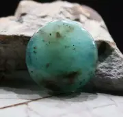 2.25 Peruvian Blue Opal Dendrites Peru cabochon High quality Andean blue opal