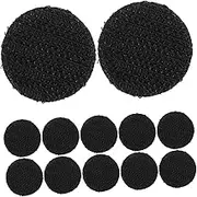 GANAZONO 20Pcs Adhesive Hook Loop Tape Double Sided Sticky Strips Fasteners for Home Office Strong Adhesion No Damage Removal Multipurpose Use for Frames Cables and More