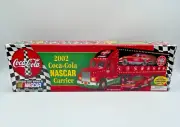 VTG NIB 2002 Coca-Cola Nascar Carrier & Official Coca-Cola Collectible Racecar