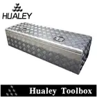 1200mm (L) x 400mm (W) x 300mm (H) Aluminium Top Open Tool Box 2mm Checker Plate