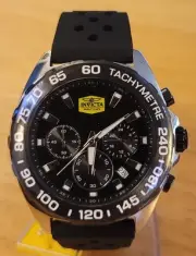 INVICTA TEAM RACING CHRONOGRAPH 47768 43MM Black. US Shipper!!!!!!