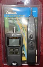 IDEAL Video cable/data /voice tracer tester kit
