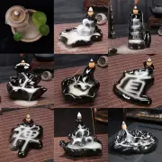 Waterfall Incense Burner Incense Burner Ceramic Holder Smoke Censer Backflow