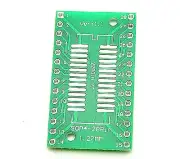 50pcs TSSOP28 / SSOP28 to DIP28 Pinboard SMD to DIP Adapter 0.65/1.27mm NEW