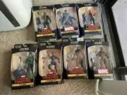 Marvel Legends Series 6" Captain Marvel Wave Kree Sentry BAF Complete Set