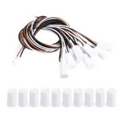 Magnetic Reed Switch, 10 Pack NO NC Ring Alarm Contact Sensor Switch, White
