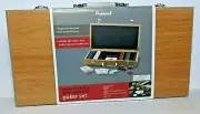 PROMARK POKER SET IN CASE INCLUDE 360 CHIPS, 2 CARD DECKS, 5 DIE & 1 DEALER CHIP