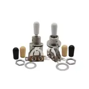 NEW 2PCS SG LP Guitar 3-Way Switch Pickup Toggle Selector Switch Cream Tips