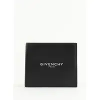 在飛比找蝦皮購物優惠-GIVENCHY LOGO黑色皮夾 現貨一個有實體照！歡迎鑑