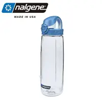 在飛比找Yahoo奇摩購物中心優惠-美國Nalgene 650cc OTF運動型水壼 透明/藍蓋