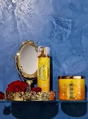 Bath & Body Works Disney Princess Body Care Mirror Tray - Gold