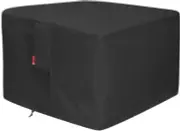 32 Inch Square Fire Pit Cover Waterproof Weatherproof With Adjustable Fit