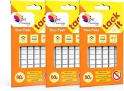 Art Eraising Adhesive Putty for Hanging Pictures, Tack-It Reusable Adhesive Putty, 150 Pcs Multipurpose Removable Sticky Tack for Hanging Posters, Photos, Ideal for Home, Office, Solvent Free