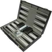 Perfeclan Backgammon Set for Adults and Kids Entertainment 2 Players Portable Travel Size Classic Backgammon Game for Children Training