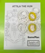 Game Plan Attila The Hun pinball SILICONE / RUBBER ring kit