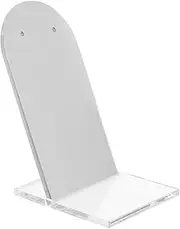 Homoyoyo 1pc Acrylic Mirror Plate Jewelry Display Stand Flat Reflective Photo Backdrop for Earrings Accessories Lightweight Prop for Clean Concise Photography
