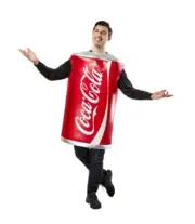 Coca-Cola - Can of Coke - Foam Tunic - Costume - Adult - One Size