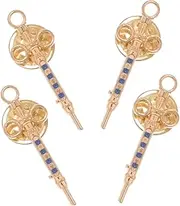 [ANDRESLAD] Adorable Injector Brooch Set Fashion Brooch Decor Doctor Enamel Pins Stylish Breastpin for Clothing