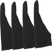 Hohopeti Artists' Essential 4 Thumb Guards Comfortable Breathable Nail Biting Gloves Size L