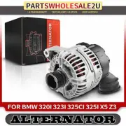 Alternator for BMW 320i 323Ci 323i 325Ci 325i X5 Z3 120A 12V Clockwise 6-Groove (for: BMW)