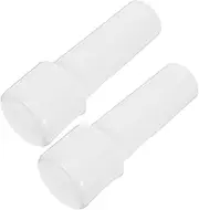 CLISPEED 2pcs Meat Grinder Pusher Tool Ergonomic Plastic Food Tamper for Meat Mincer Grinder Compact Replacement Accessory for Kitchen Cooking Food Preparation