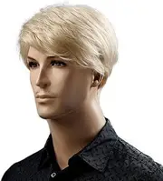 Unisex Wavy Halloween Party, Holiday Events, Cosplay Full Wig Color Wig (Blond)