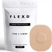 Flexd - Freestyle Adhesive Patches (30 Pcs) - Libre Adhesive Patch Covers