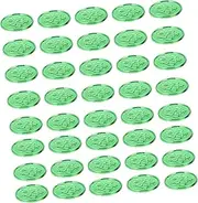 Generic Shamrock Pattern 100pcs Luck Toys Round Party Decorations Educational Games Props