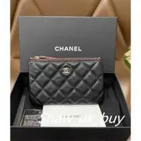 在飛比找蝦皮購物優惠-正品現貨 CHANEL 香奈兒 A82365 經典菱格荔枝皮